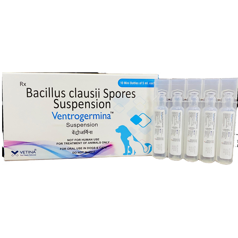 Vetina Ventrogermina Oral Suspension for Dogs and Cats