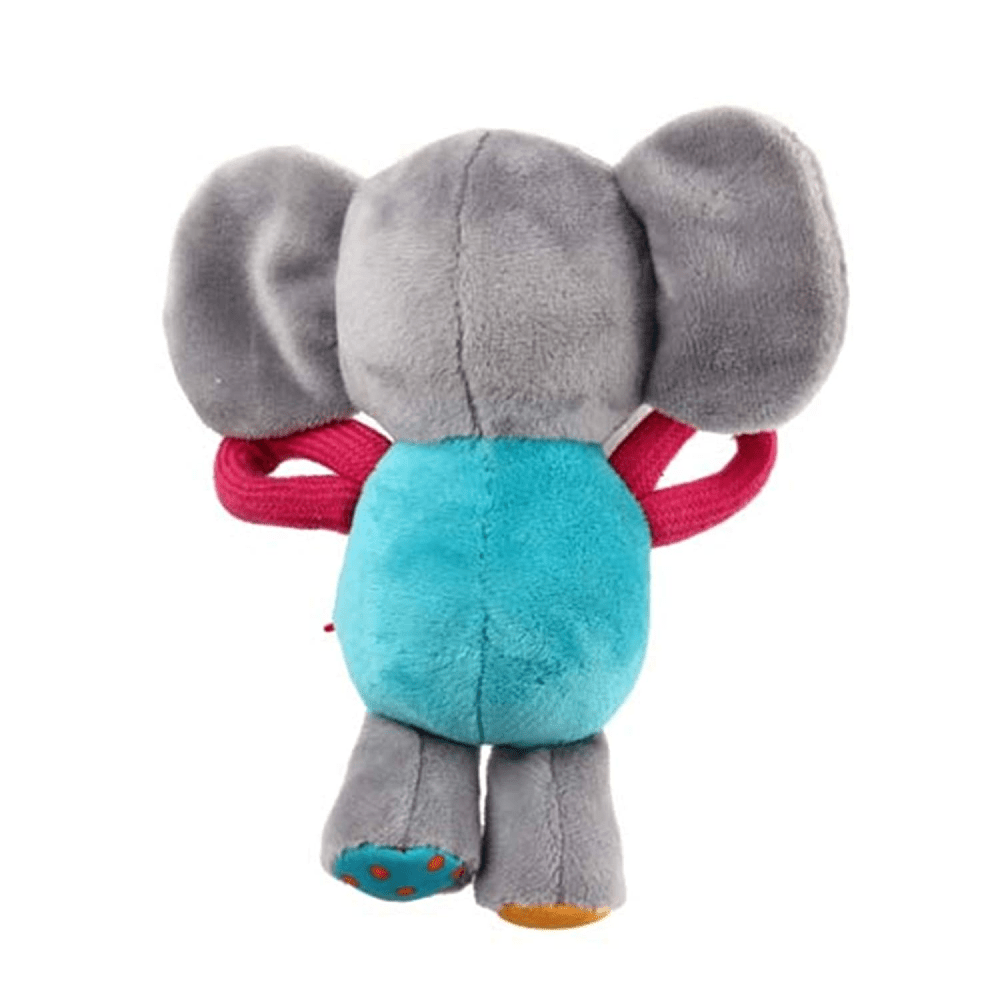 GiGwi Plush Friendz with Squeaker Elephant Toy for Dogs | For Soft Chewers image 4