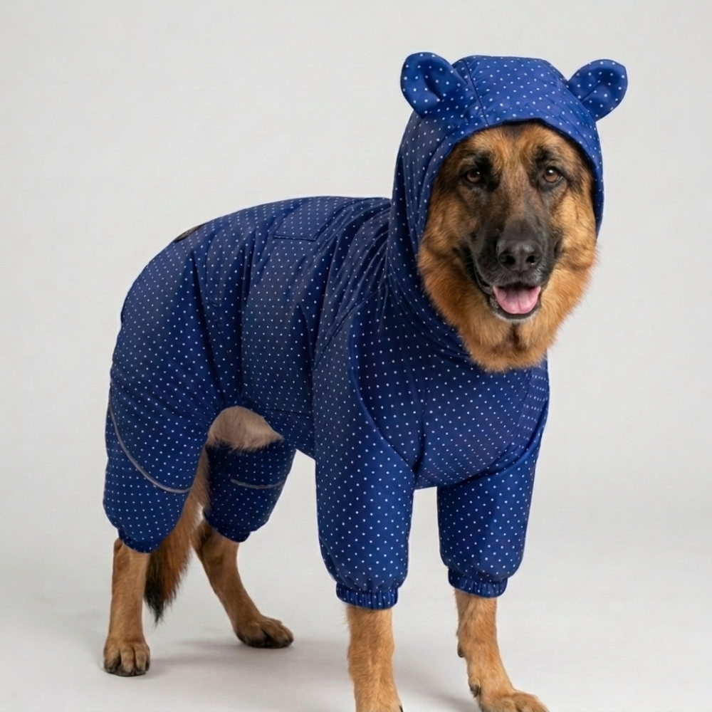 Skatrs Storm Chaser Raincoat for Dogs (Blue) image 7