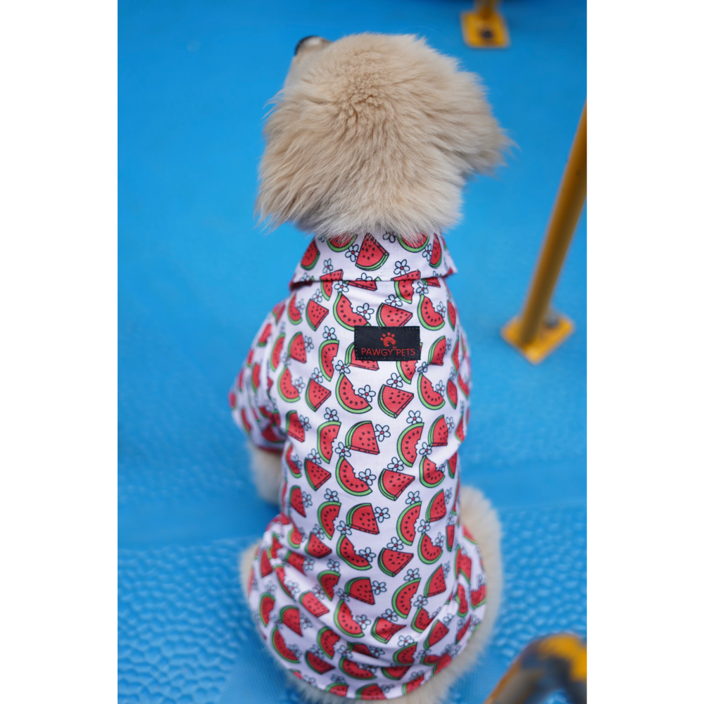 Pawgypets Daisy Melon Shirt for Dogs and Cats (Pink) image 2