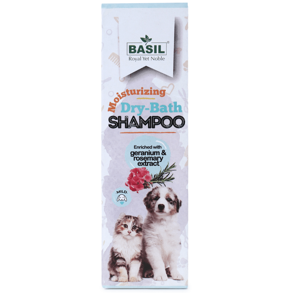 Basil Rosemary & Geranium Dry Dog Shampoo image 2