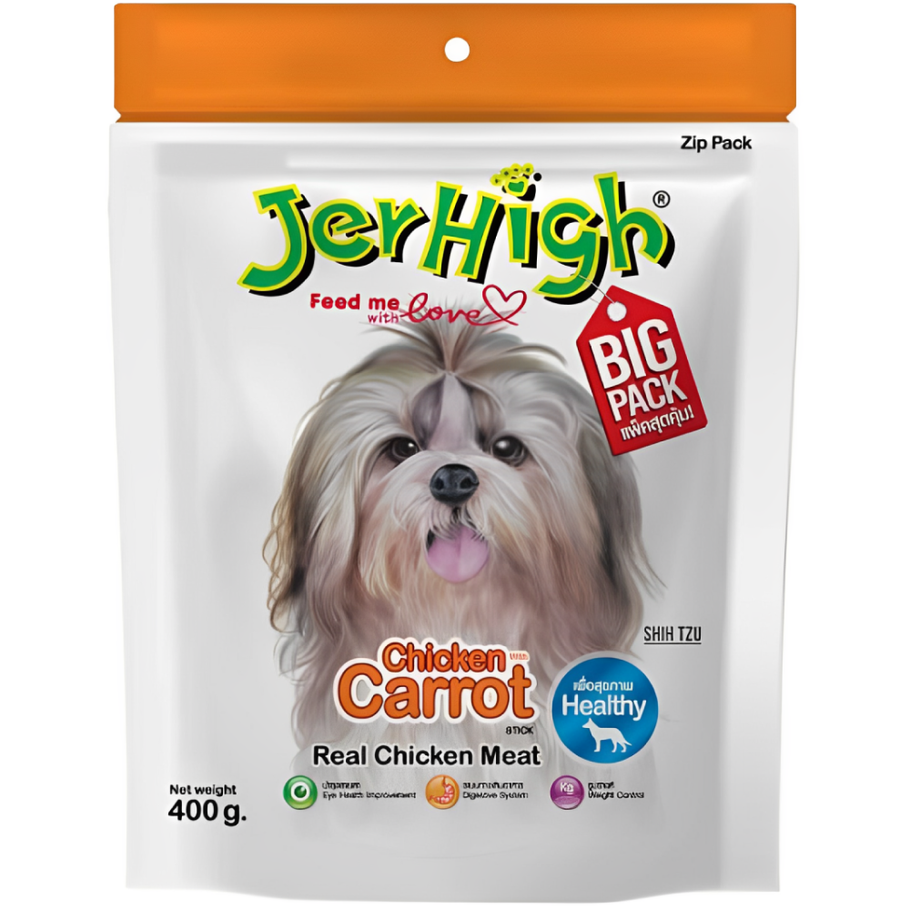 JerHigh Chicken Carrot Dog Treats image 4
