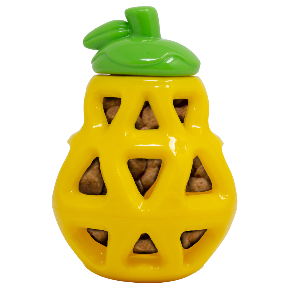 Barkbutler x Fofos Fruity Bites Treat Dispensing Pear for Dogs image 3