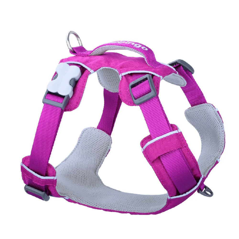 Red Dingo Sport Harness for Dogs (Fuchsia) image 1
