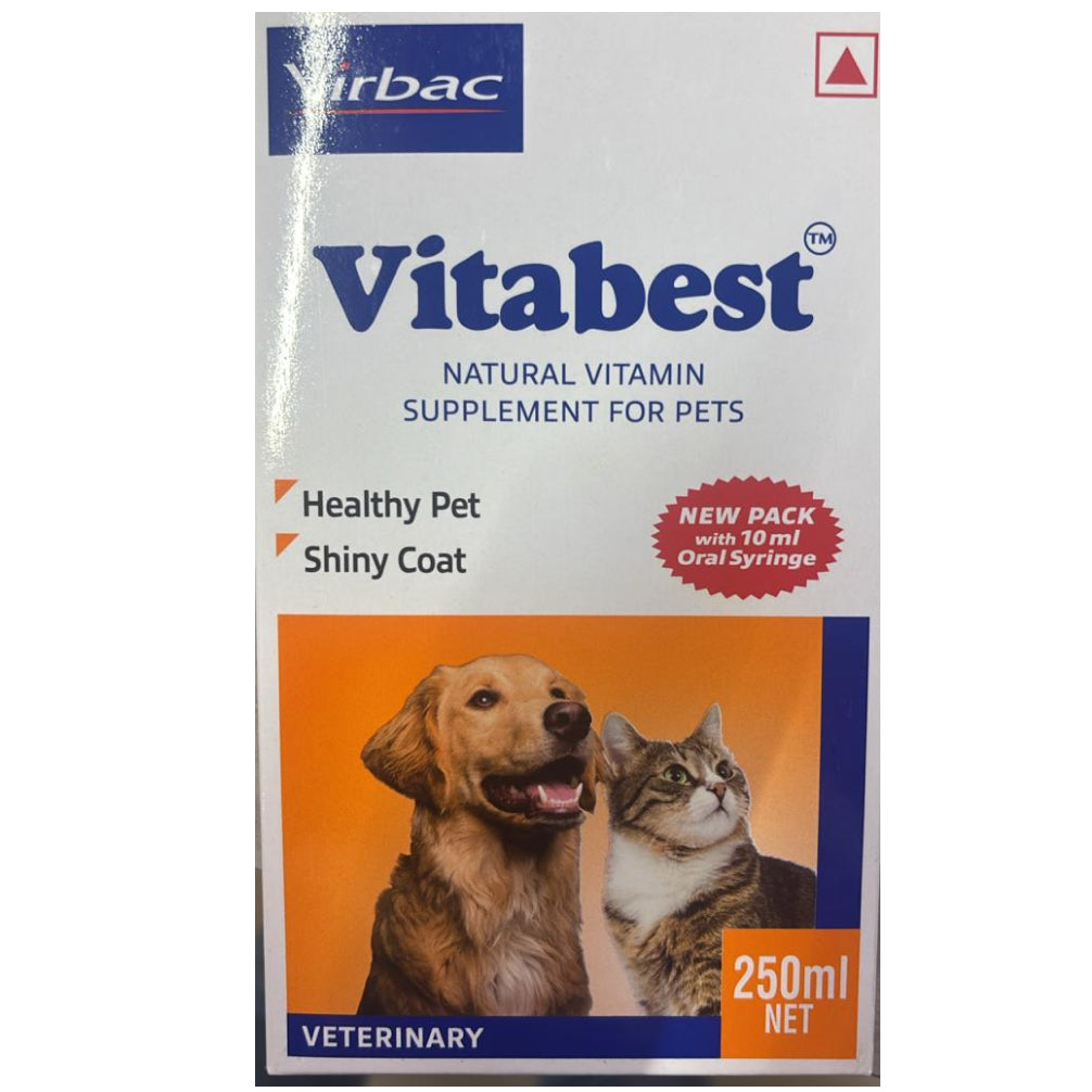 Virbac Vitabest Multi Vitamin Supplement for Dogs and Cats image 6
