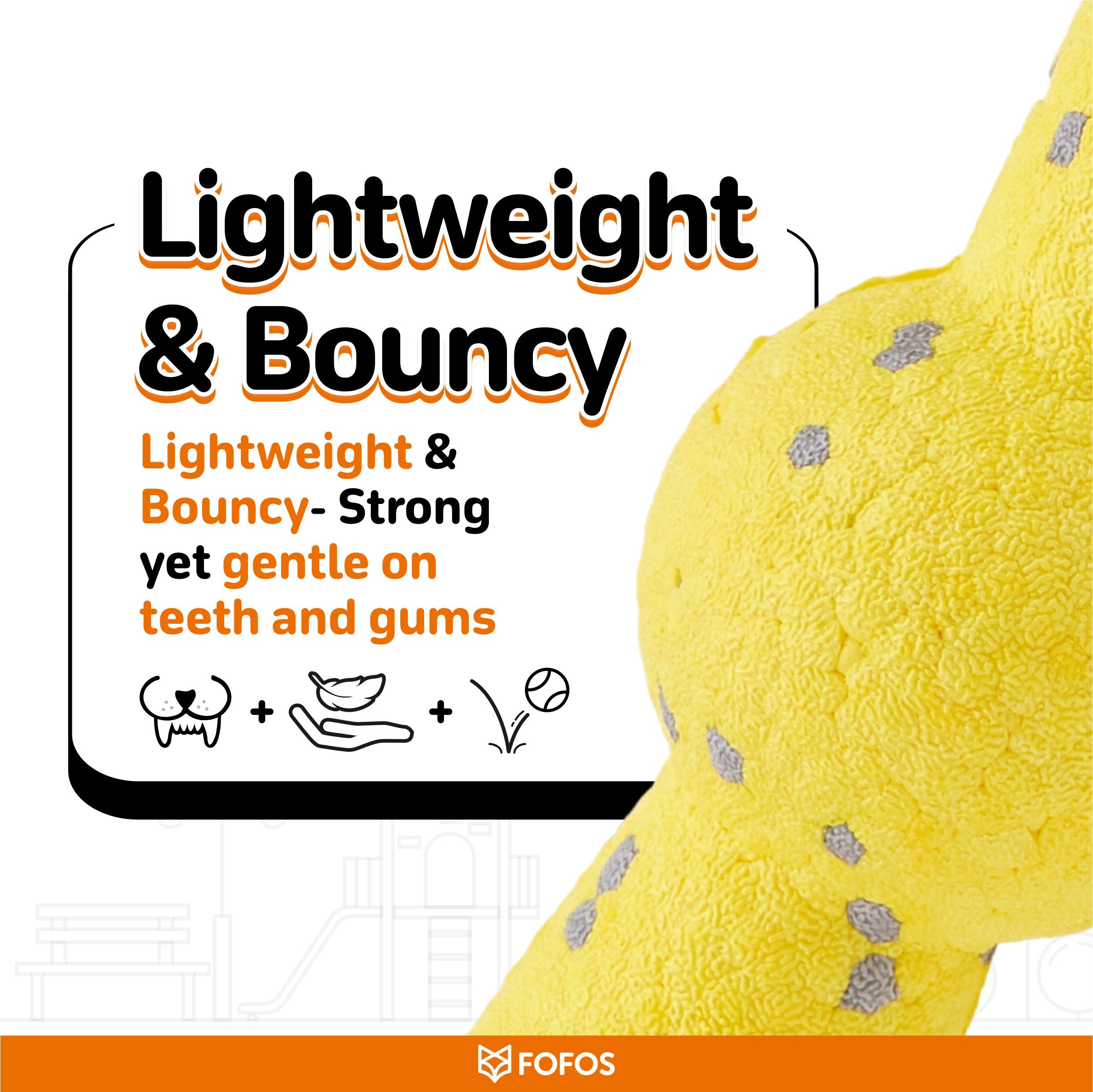 Fofos Stick Shaped Super Bounce Toy for Dogs image 4