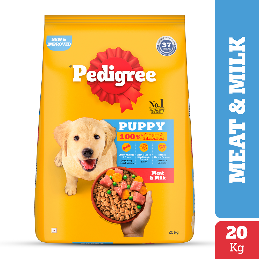 Pedigree Meat & Milk Puppy Dry Food image 8