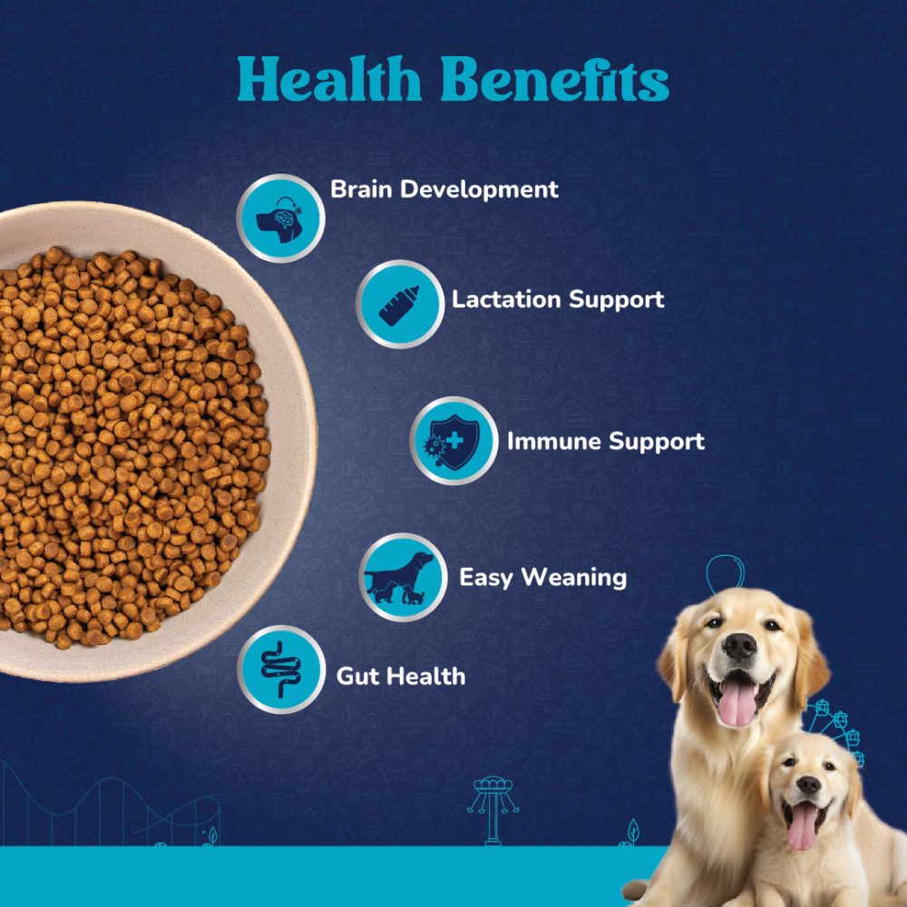 Carniwel Superfoods Veg Kibble Starter For Large Breed Mother & Baby Dog Dry Food image 3