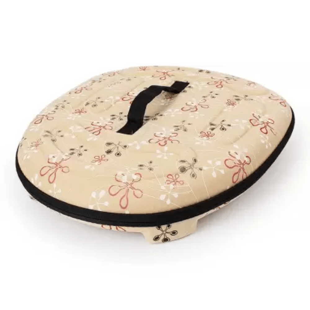 Emily Pets Portable, Breathable Eva Car Soft Fabric Carrier for Dogs and Cats (Black) image 3
