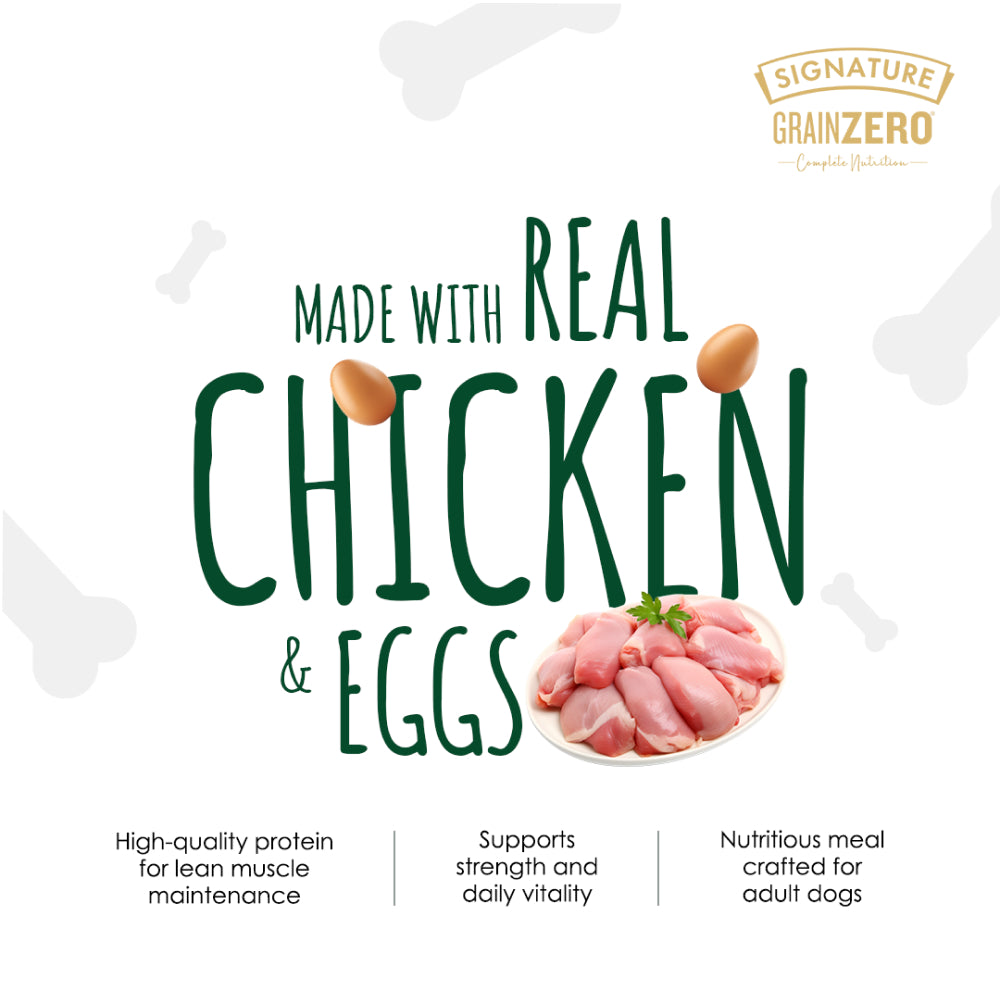 Signature Grain Zero Chicken Chunks Gravy Adult Dog Wet Food image 6