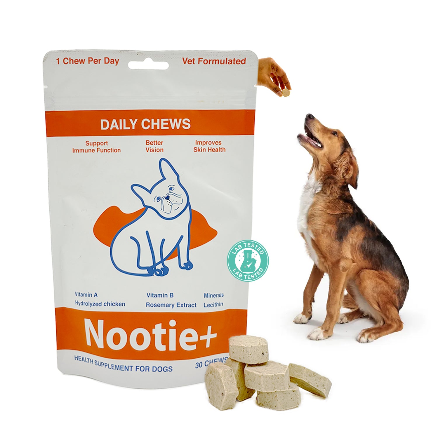 Nootie+ Multivitamin Daily Chews Supplement for Dogs image 10