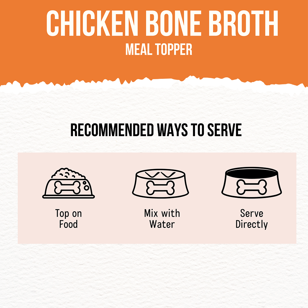 Goofy Tails Chicken Bone Broth Dog for X Small & Small Dogs 25ml (Pack of 15) image 5
