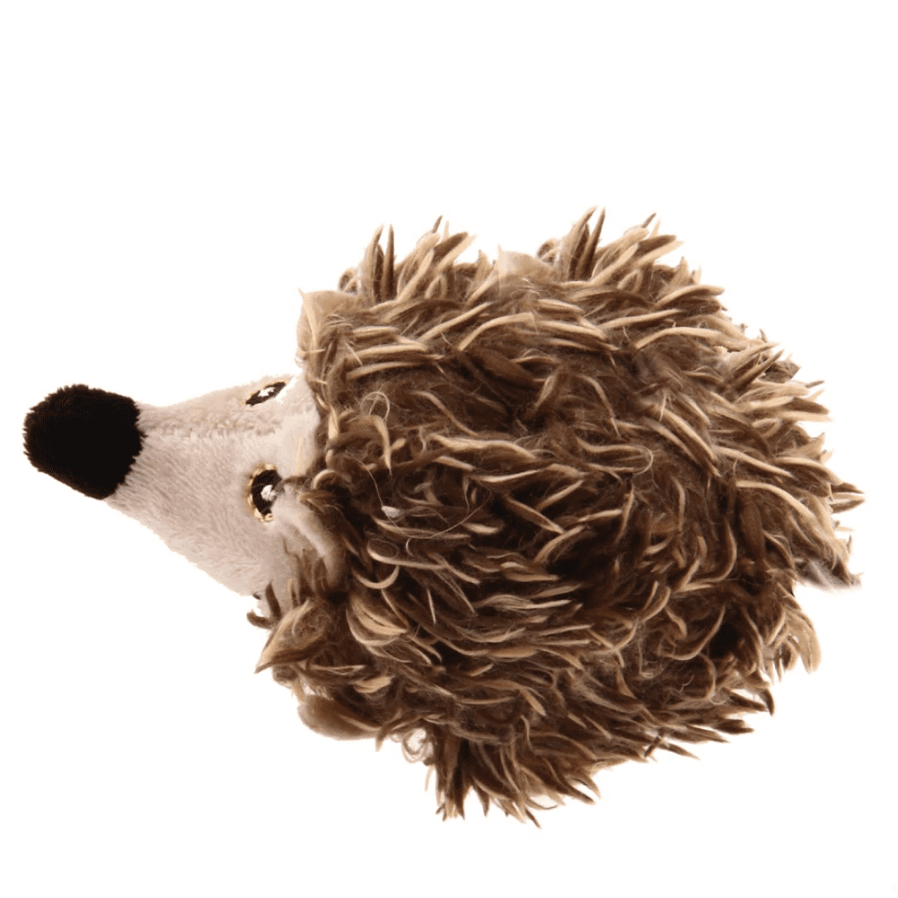 GiGwi Melody Chaser with Motion Activated Sound Chip Hedgedog Toy for Cats (Brown) image 2