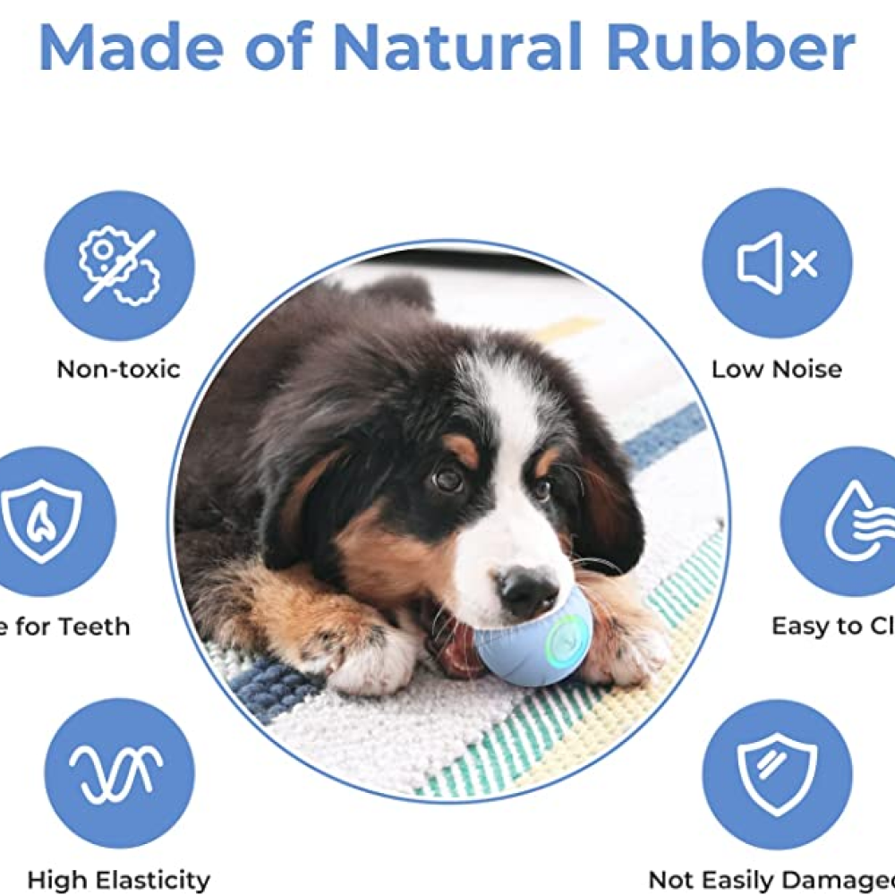 Cheerble Wicked SE Ball Toy for Dogs (Orange) | For Medium Chewers image 9