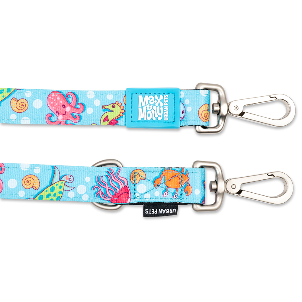 Max & Molly Blue Ocean Multi-Function Leash for Dogs (Blue) image 2