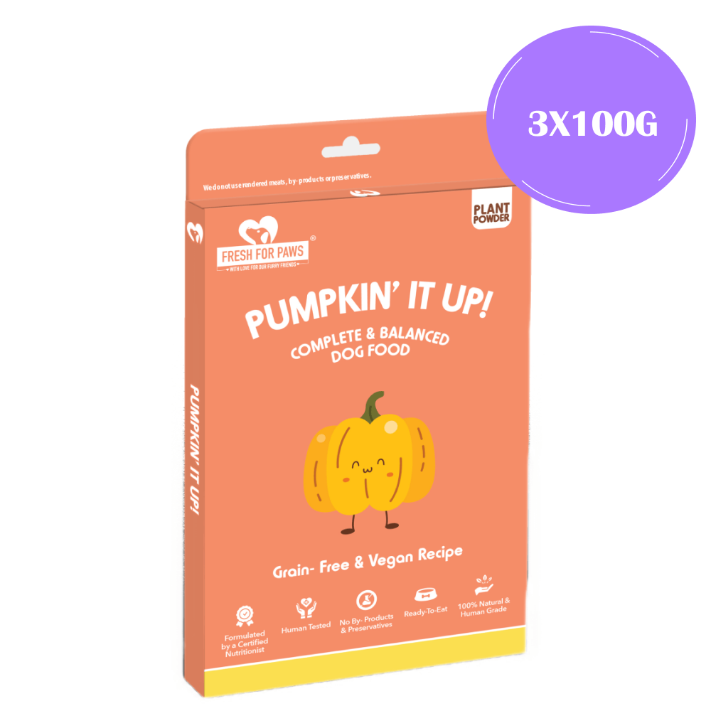 Fresh For Paws Pumpkin It Up Dog Wet Food (100g) image 10