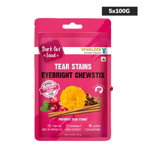 Bark Out Loud Tear Stains Eyebright Chew Stix Dog Treats image 9