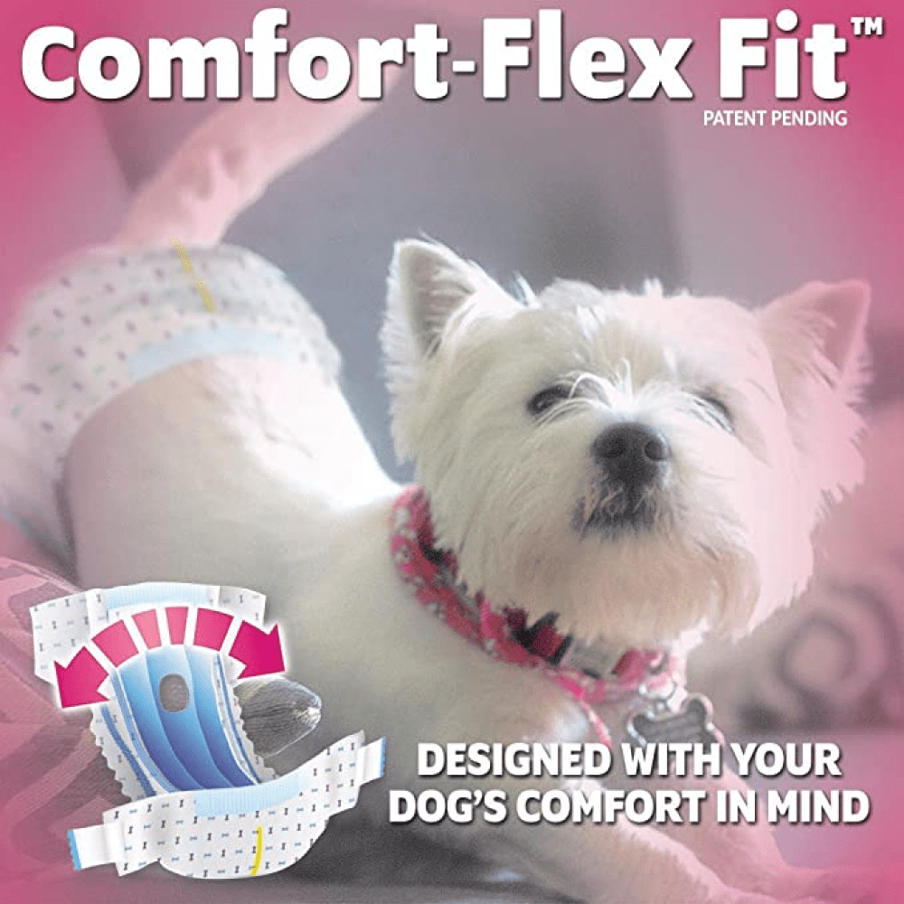 OUT! Disposable Female Diapers for Dogs (46x63cm) image 4