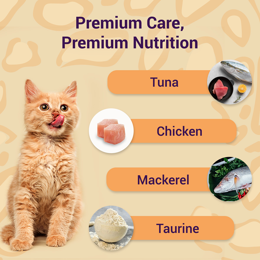 Purrfeto Mackerel in Gravy Adult Cat Wet Food image 3