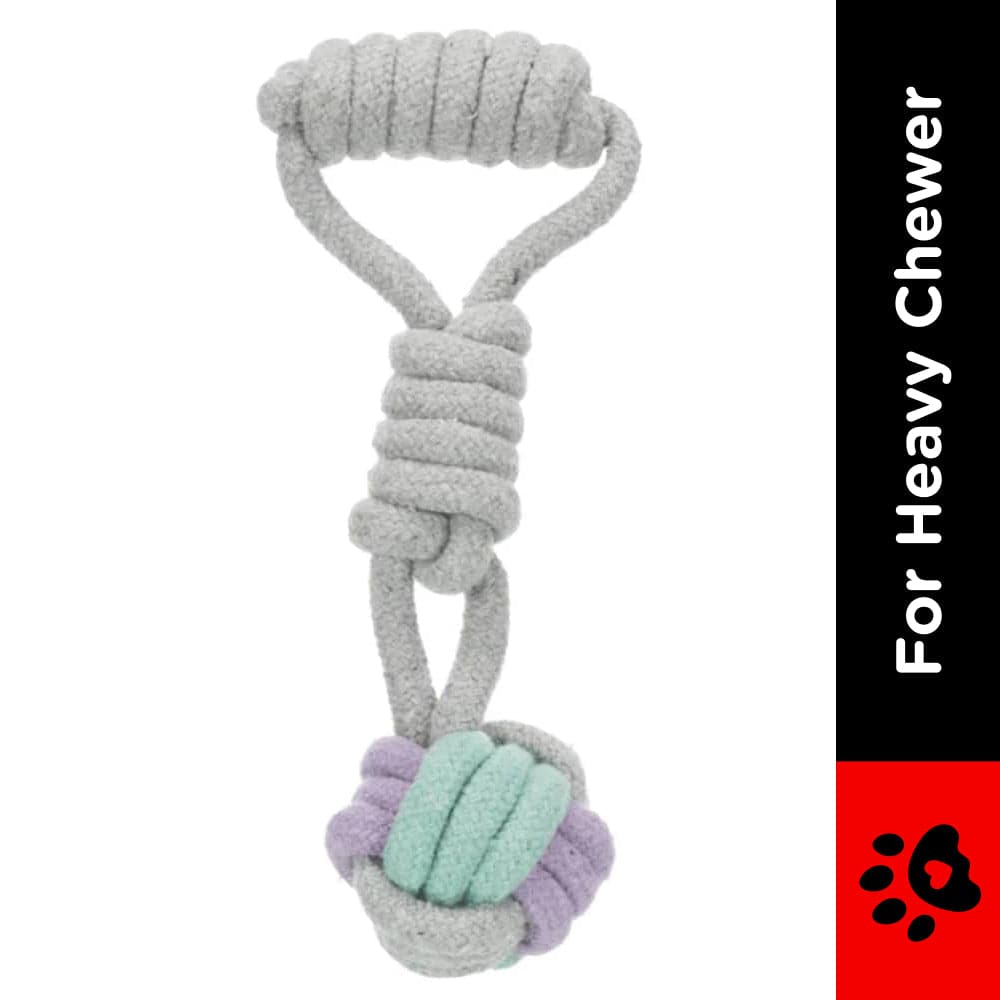 Trixie Ropeball with Handle Toy for Dogs image 2