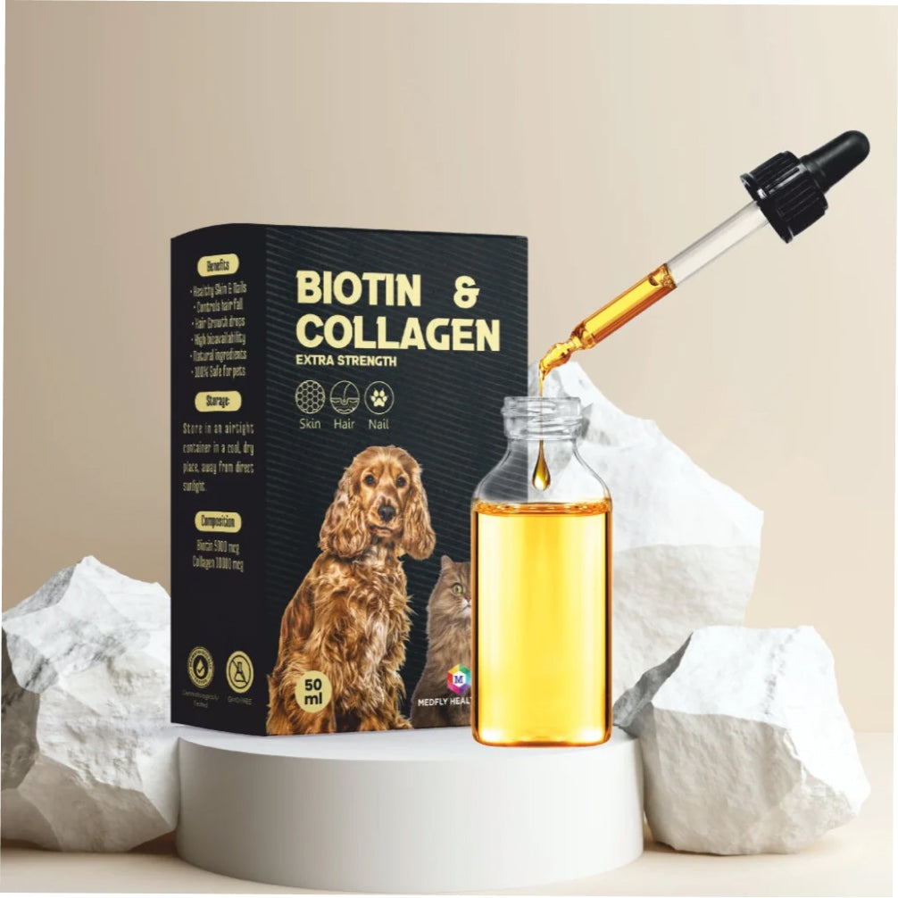 Medfly Healthcare Medfly Biotin & Collagen for Dogs and Cats (50ml)
