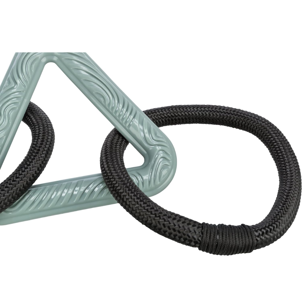 Trixie Citystyle Triangle with Rope Rings Toy for Dogs image 4