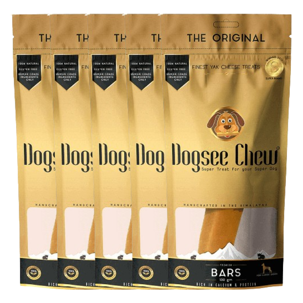Dogsee Chew 100% Natural Yak Milk Bars Large Breed Dog Treats image 3