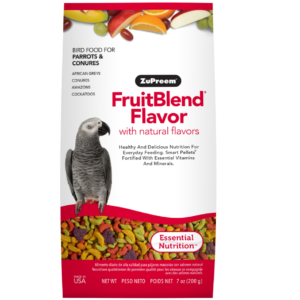 ZuPreem Fruit Blend Bird Food for Large Birds
