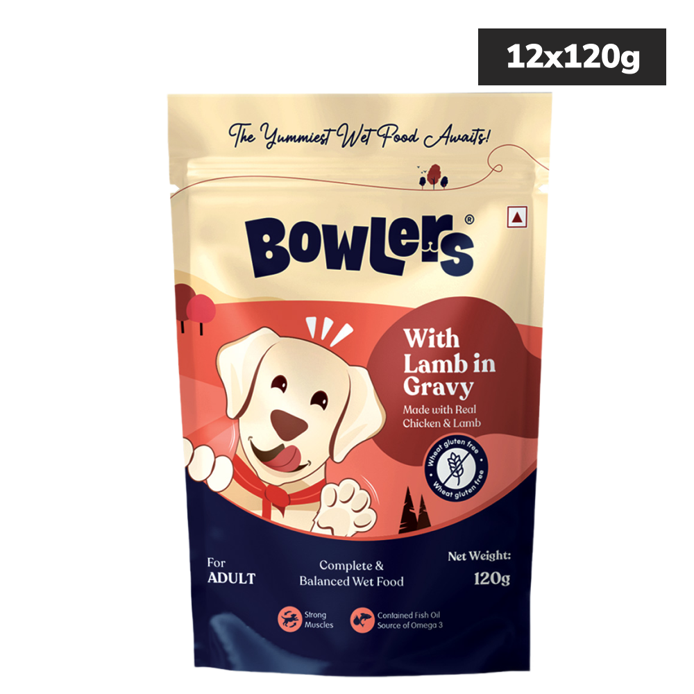 Bowlers Lamb in Gravy Adult Dog Wet Food image 2