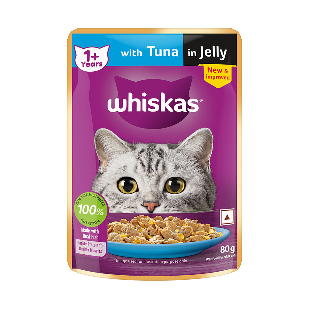 Whiskas Tuna in Jelly Meal Adult Cat Wet Food