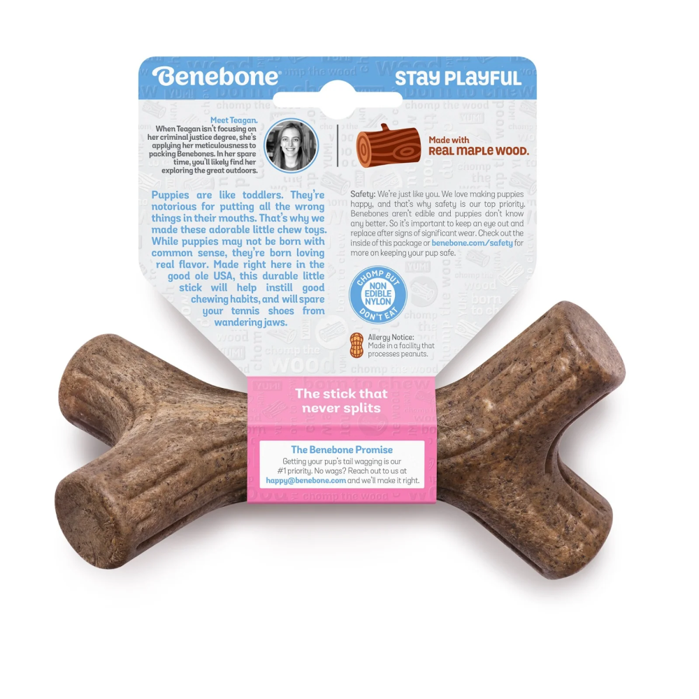 Benebone Maple Wood Flavored Stick Chew Toy for Puppy image 3