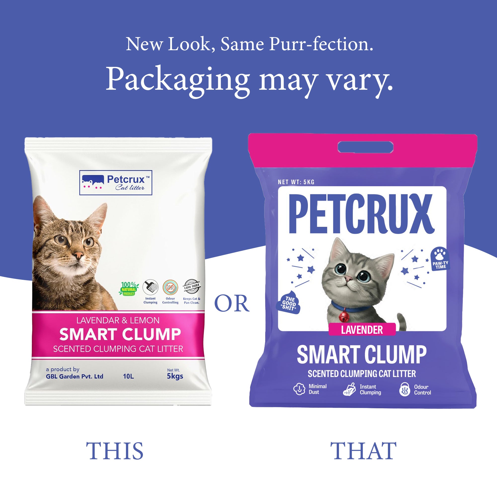 Petcrux Lavender & Lemon Scented Smart Clumping Cat Litter image 4