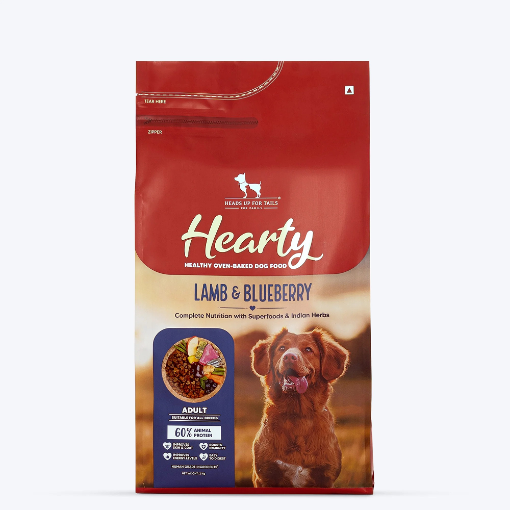 HUFT Hearty Oven Baked Lamb & Blueberry with Superfood Adult Dog Dry Food