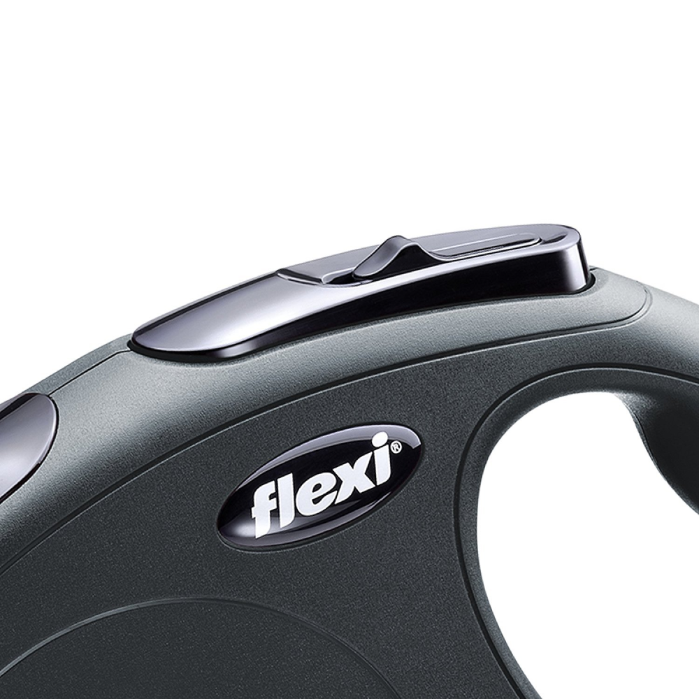 Trixie Flexi Classic Cordless Leash for Cats (Black) image 3