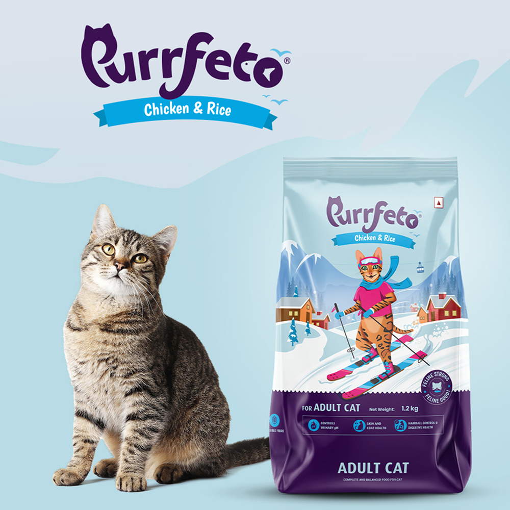 Purrfeto Chicken and Rice Adult Cat Dry Food image 6
