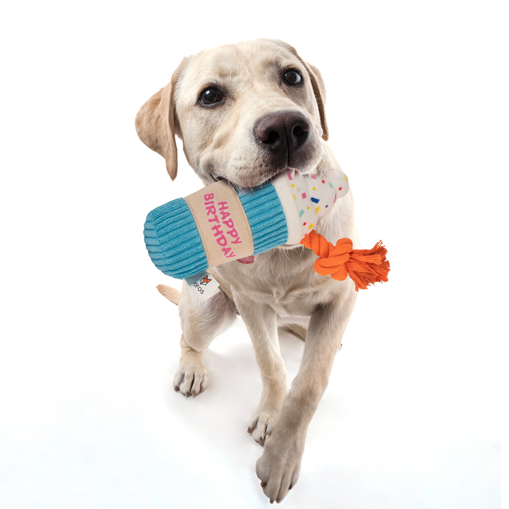Barkbutler x Fofos Birthday Drink Plush Toy for Dogs image 7