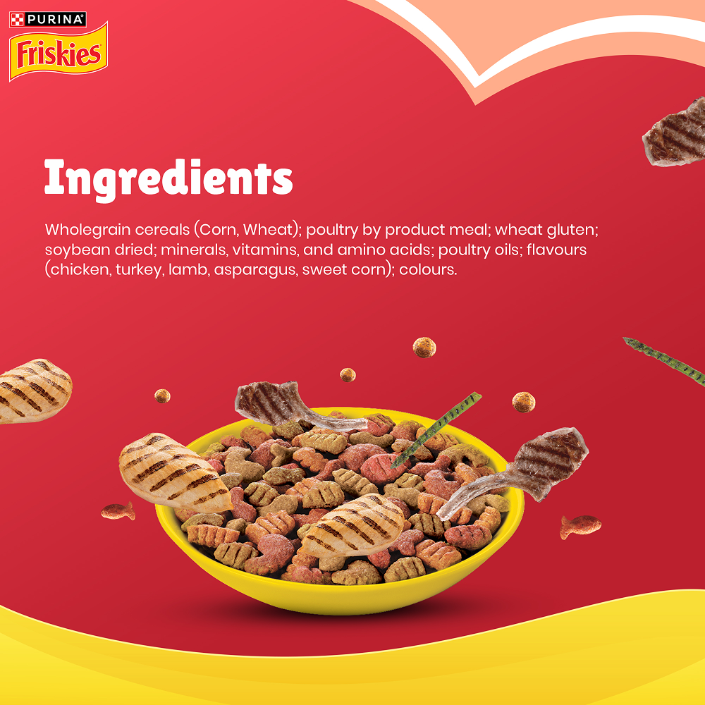 Friskies Meaty Grills Adult Cat Dry Food image 6