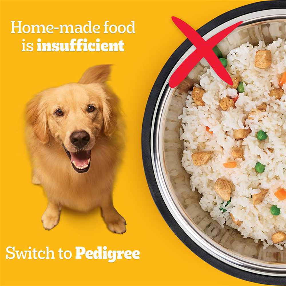 Pedigree Chicken and Vegetables Adult Dog Dry Food image 2
