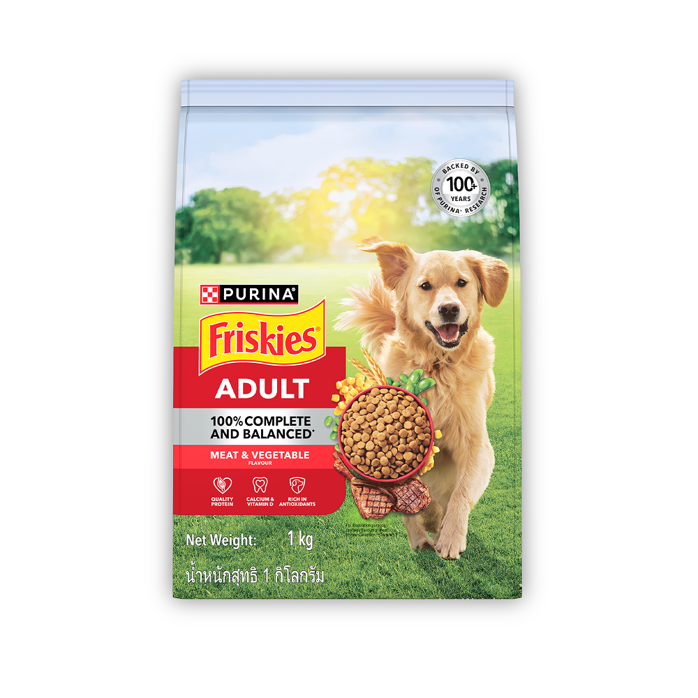 Purina Friskies Meat Adult Dog Dry Food image 1
