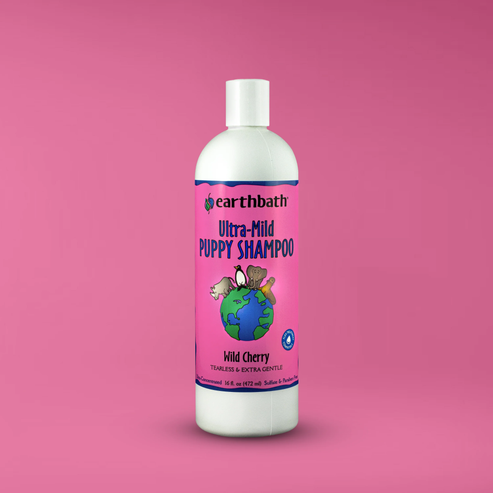 EarthBath Ultra Mild Puppy Shampoo Wild Cherry image 7