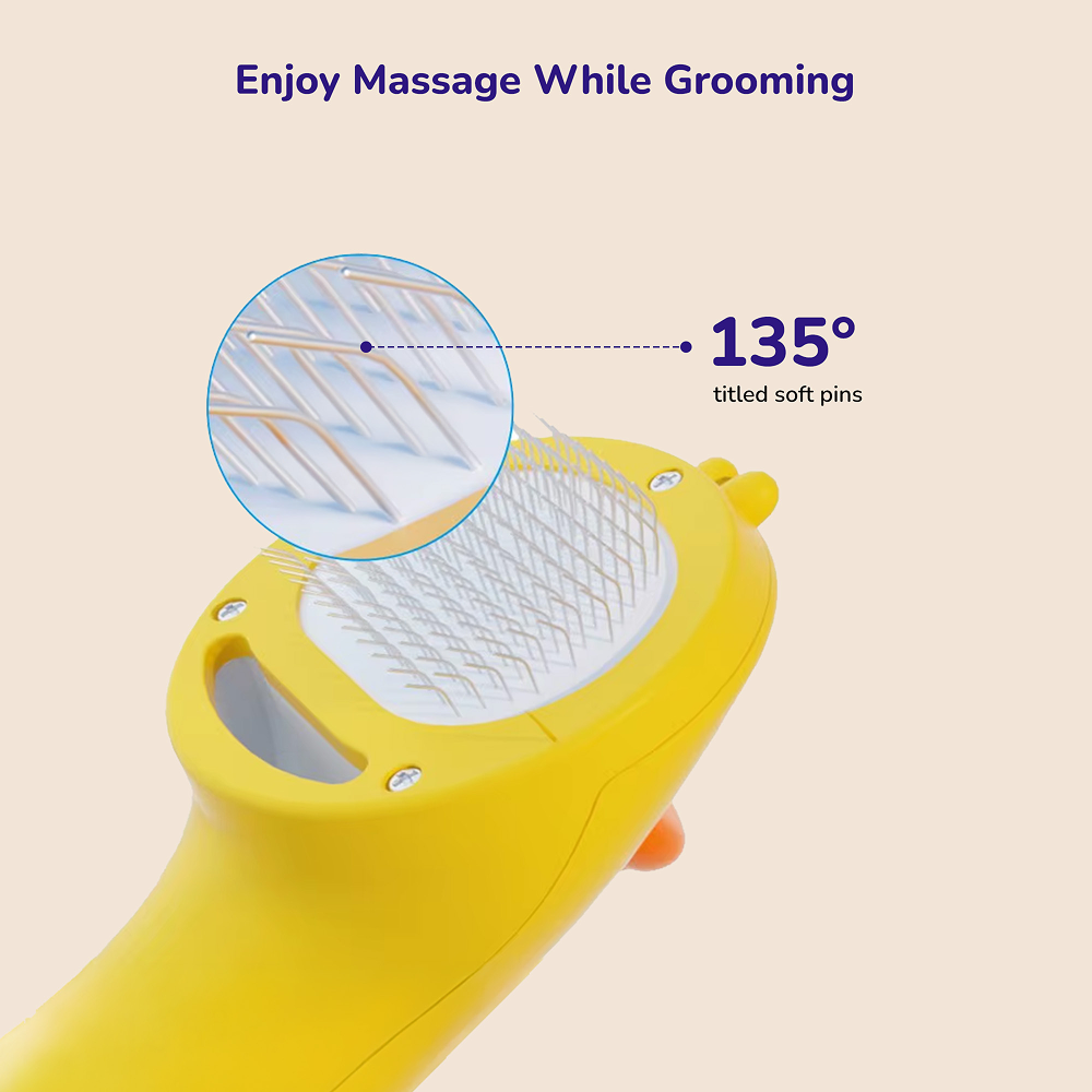 Petverse 2 in 1 Hair Drying & Hair Brush for Dogs & Cats image 2