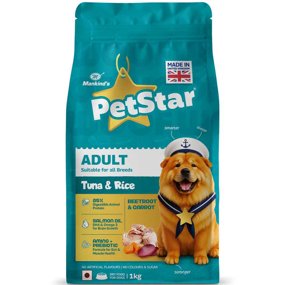 Mankind Petstar Tuna & Rice Formula Adult Dog Dry Food