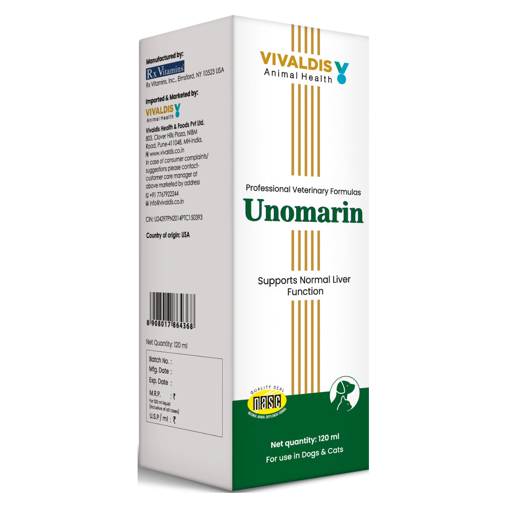 Vivaldis Unomarin Syrup for Dogs and Cats image 5