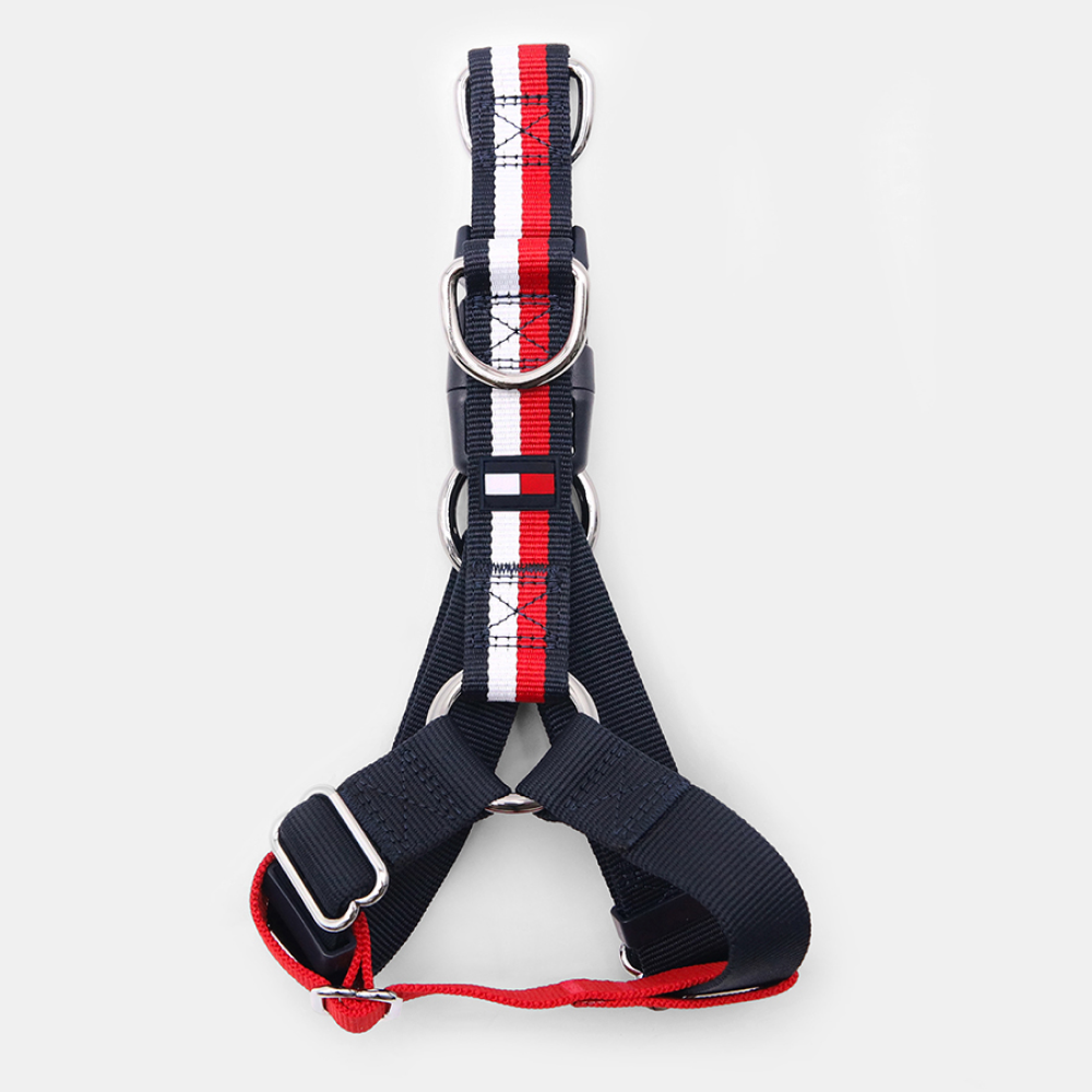 Tommy Hilfiger Blocked Harness for Dogs (Red/White) image 6