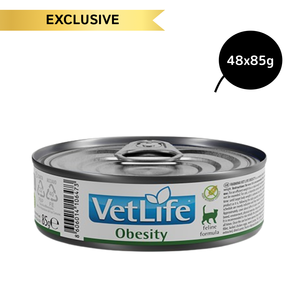 Farmina Vet Life Obesity Feline Formula Diet Cat Wet Food image 4