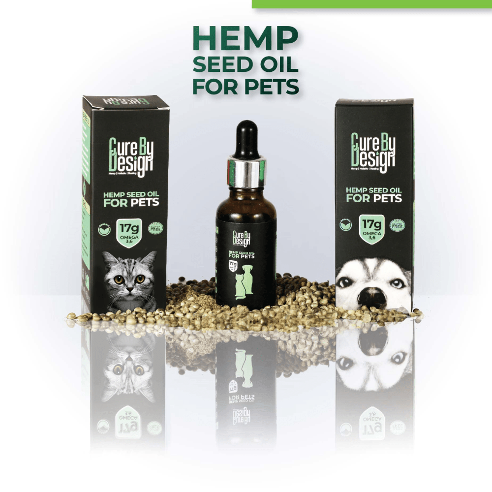 Cure By Design Hemp Seed Oil for Dogs and Cats image 6