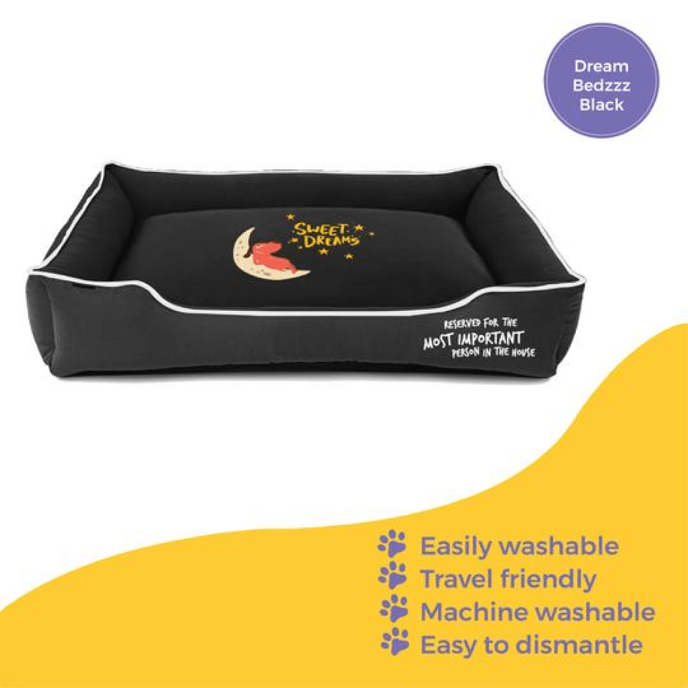 Captain Zack Dream Bedzzz for Dogs (Black) image 4