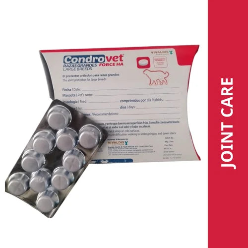 Vivaldis Condrovet Large Joint Support tablet for Dogs image 1