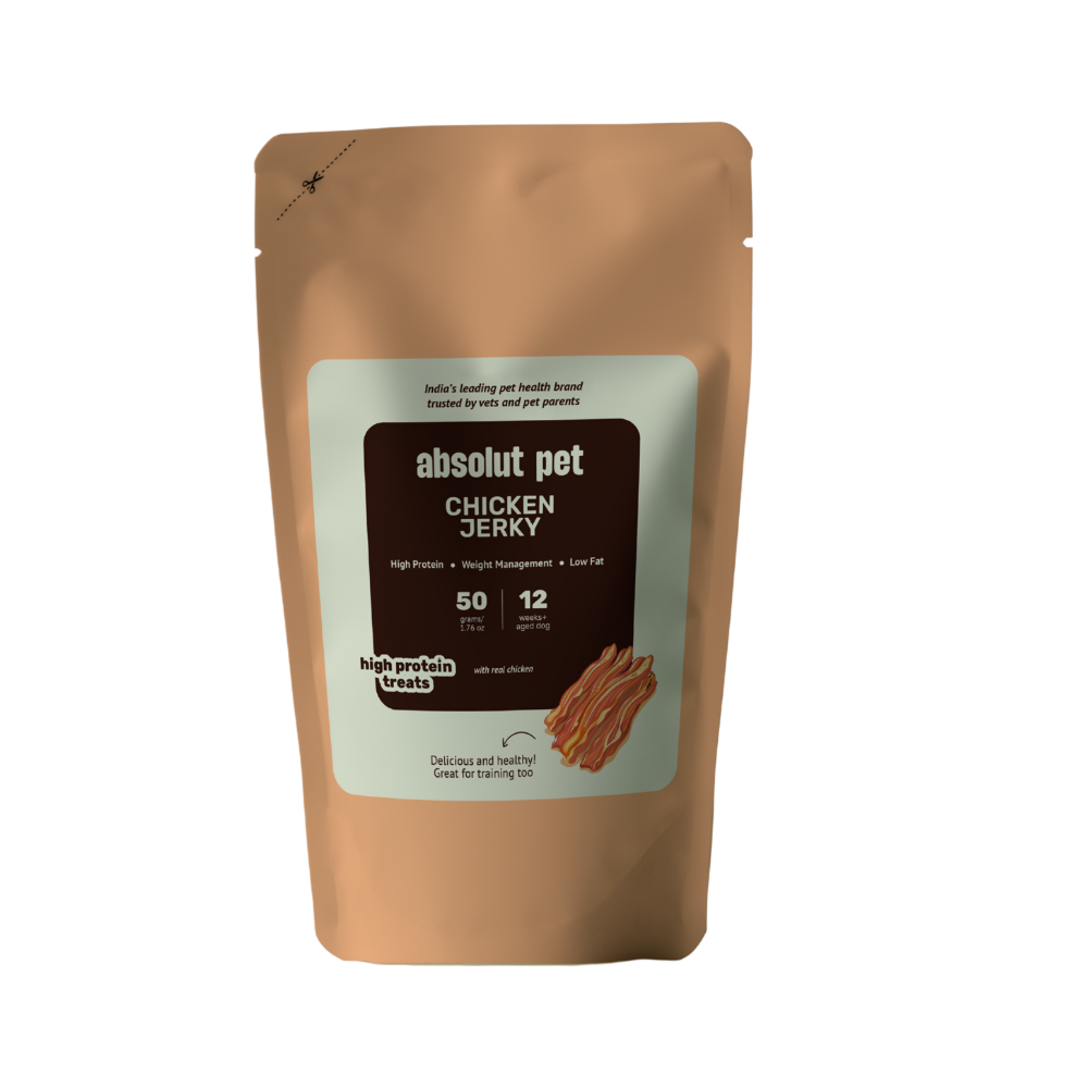 Absolut Pet High Protein Low Fat Chicken Jerky Treats for Dogs image 1