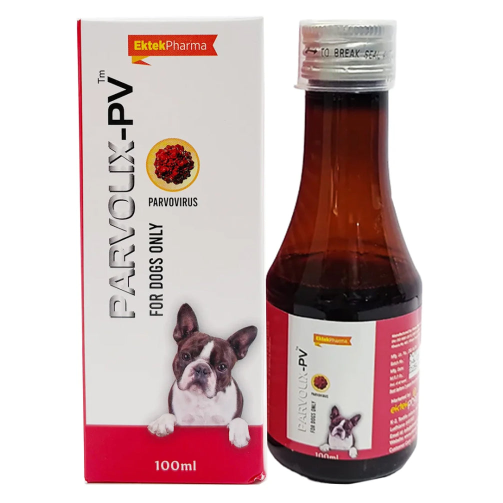 Ek Tek Parvolix PV Drops for Dogs